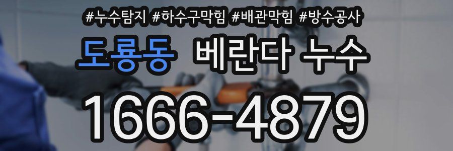 도룡동 베란다 누수