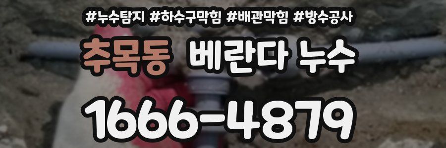 추목동 베란다 누수