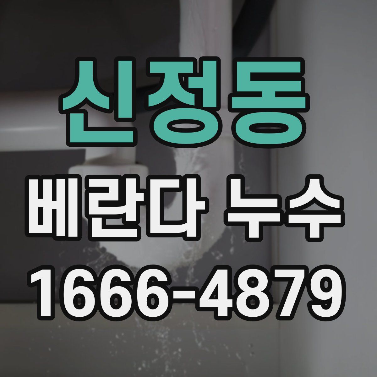 신정동 베란다 누수