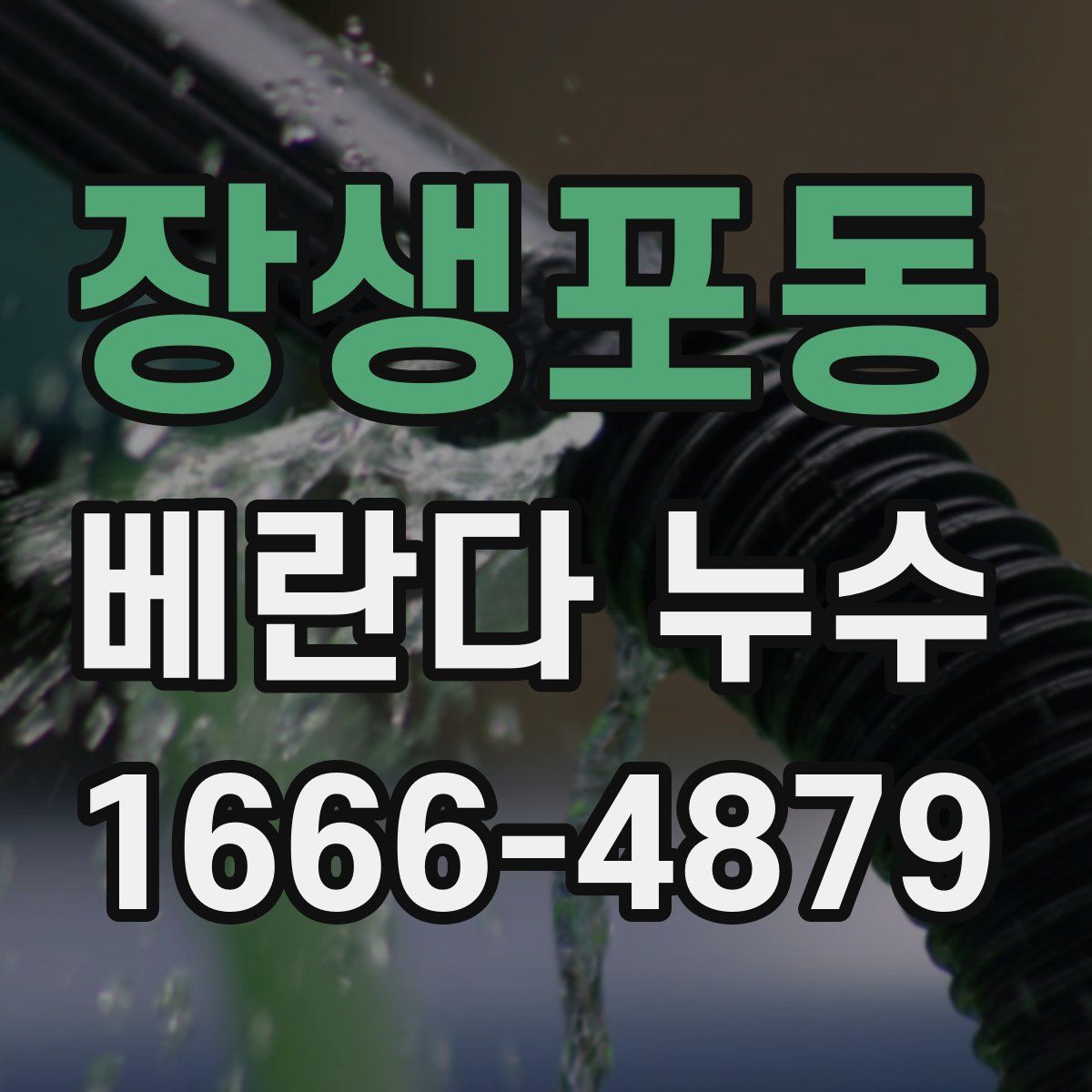 장생포동 베란다 누수