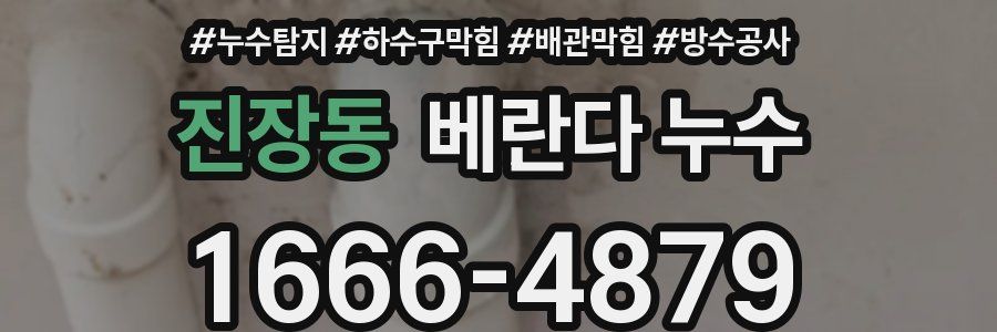 진장동 베란다 누수