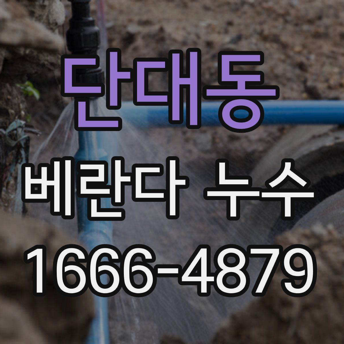 단대동 베란다 누수