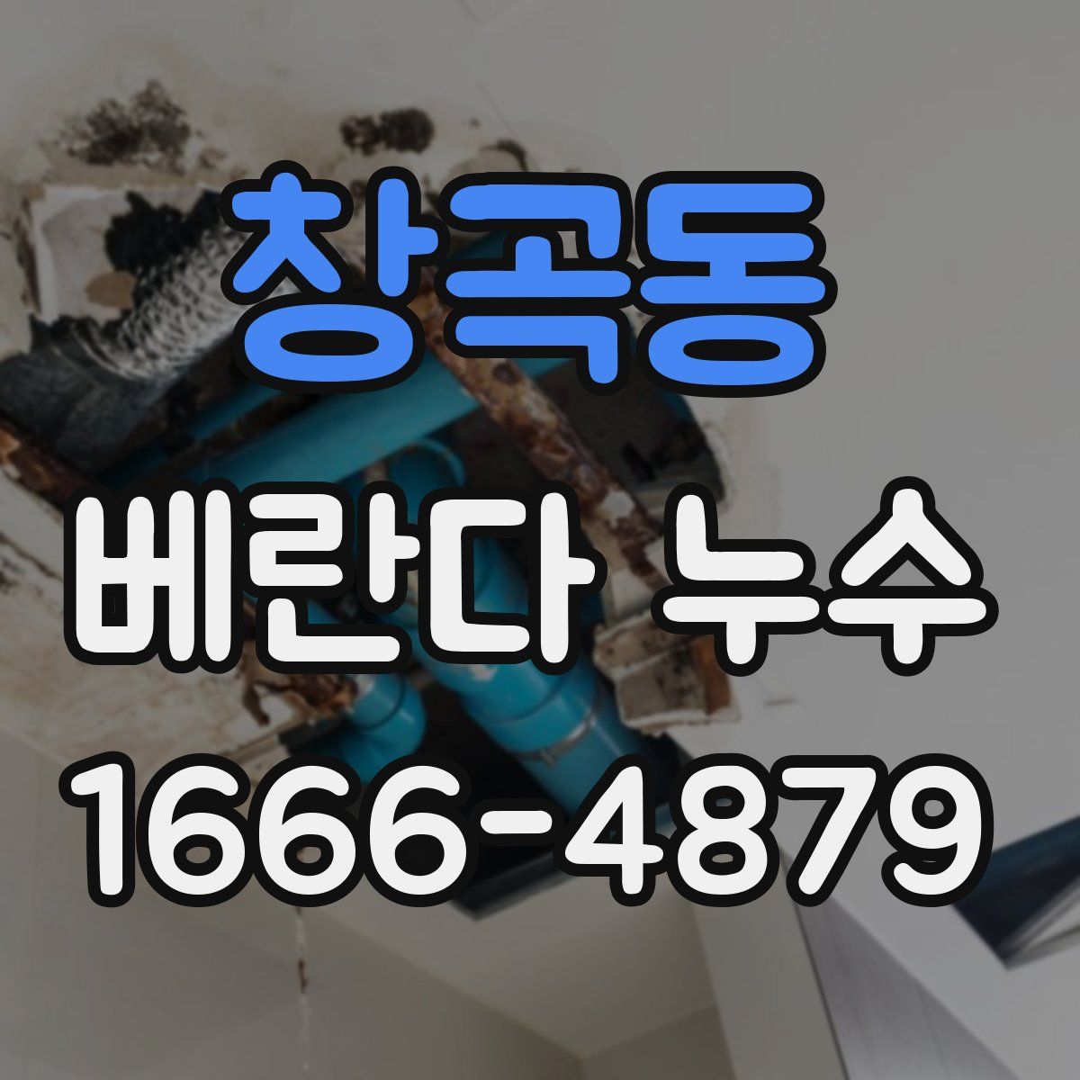 창곡동 베란다 누수
