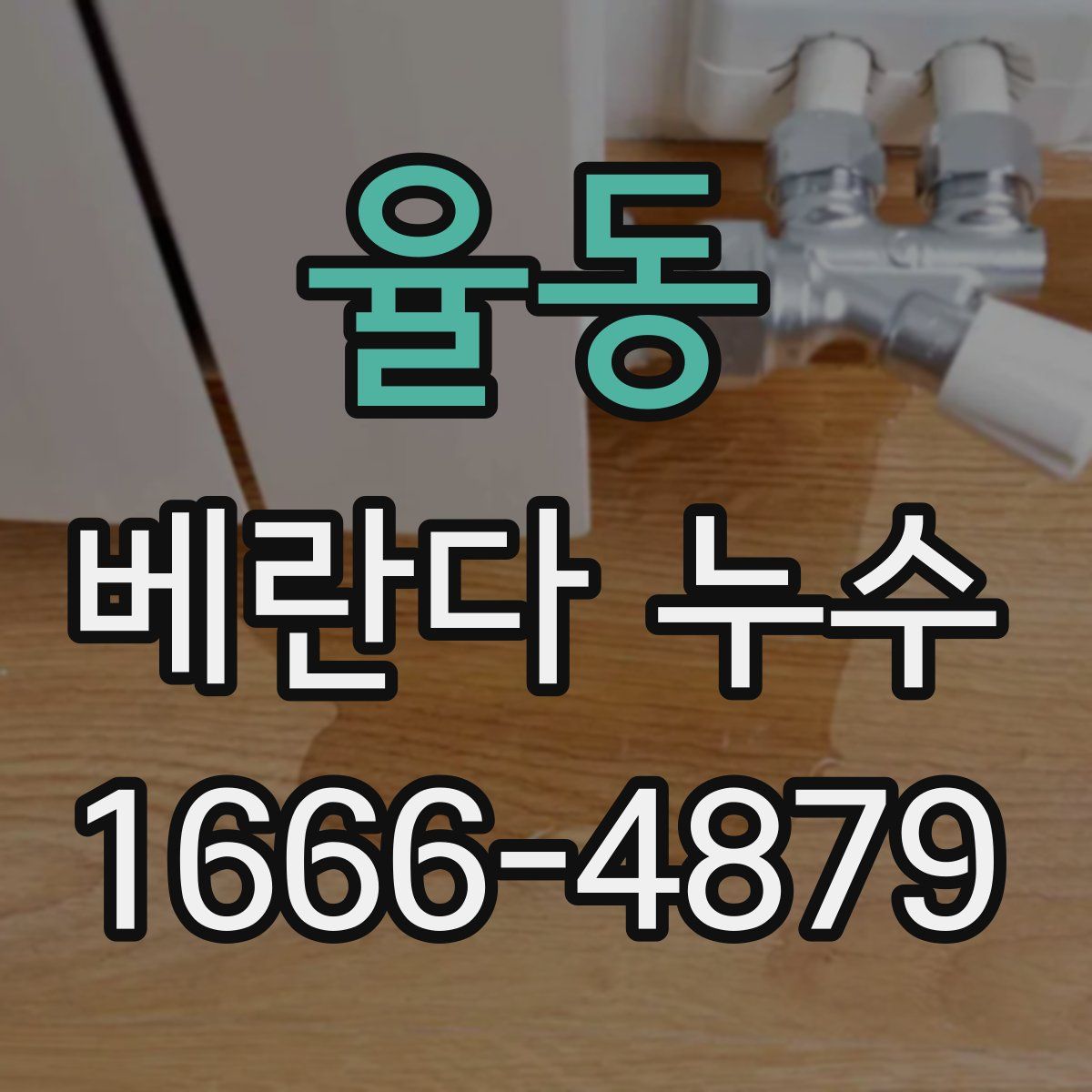 율동 베란다 누수
