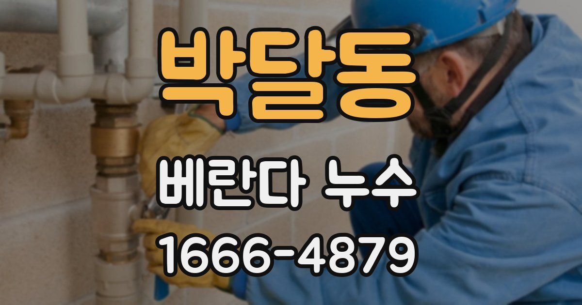 박달동 베란다 누수