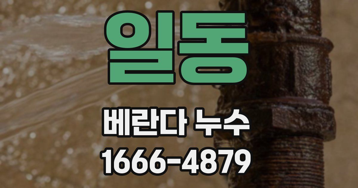 일동 베란다 누수