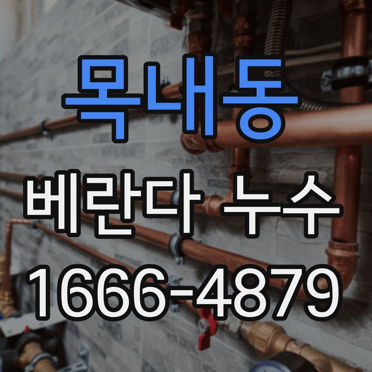 목내동 베란다 누수