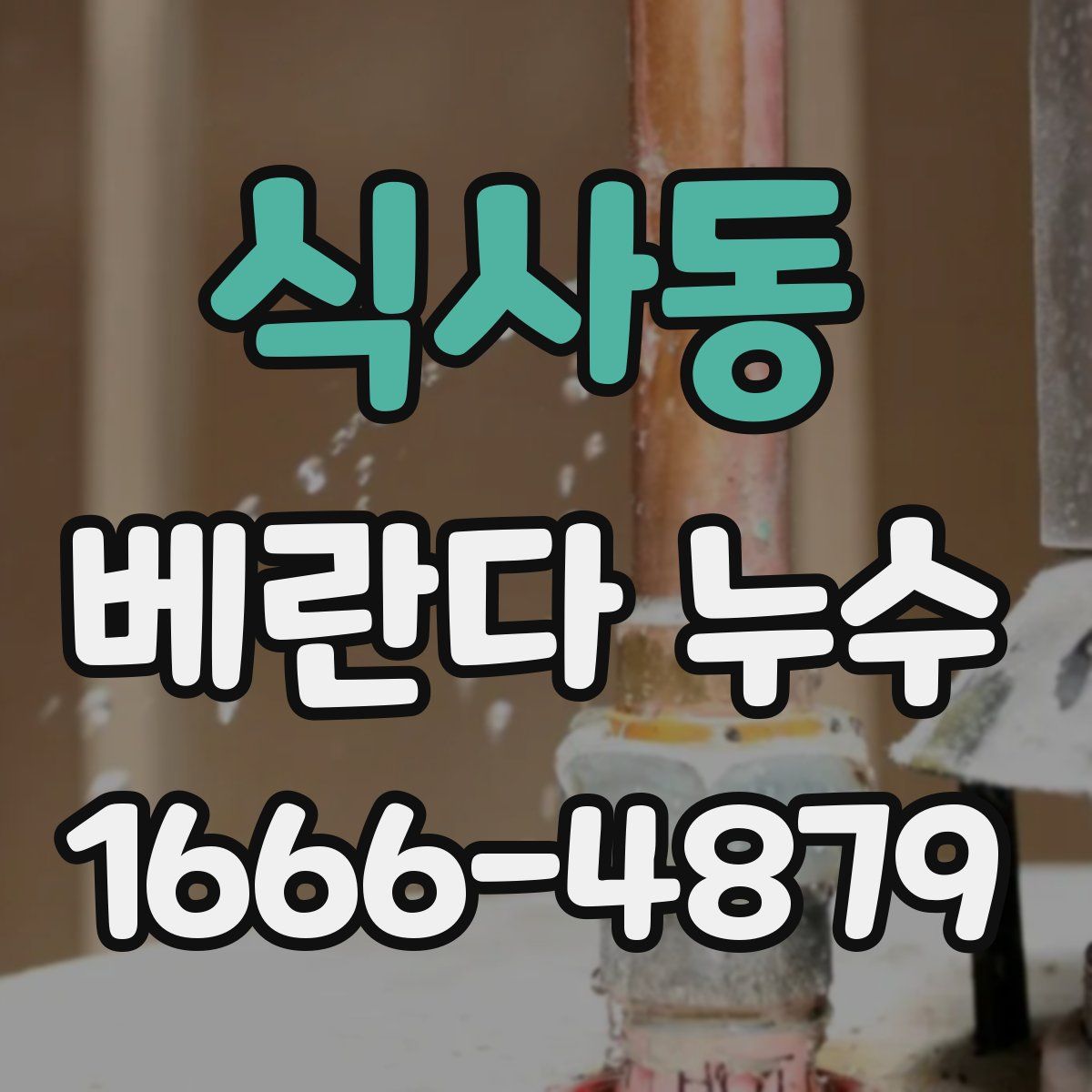 식사동 베란다 누수