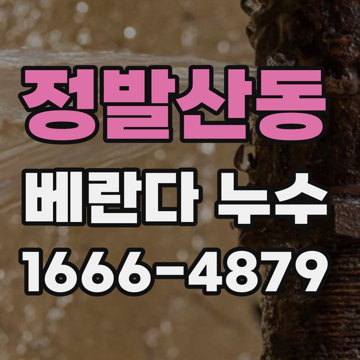 정발산동 베란다 누수