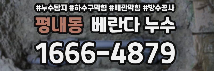 평내동 베란다 누수