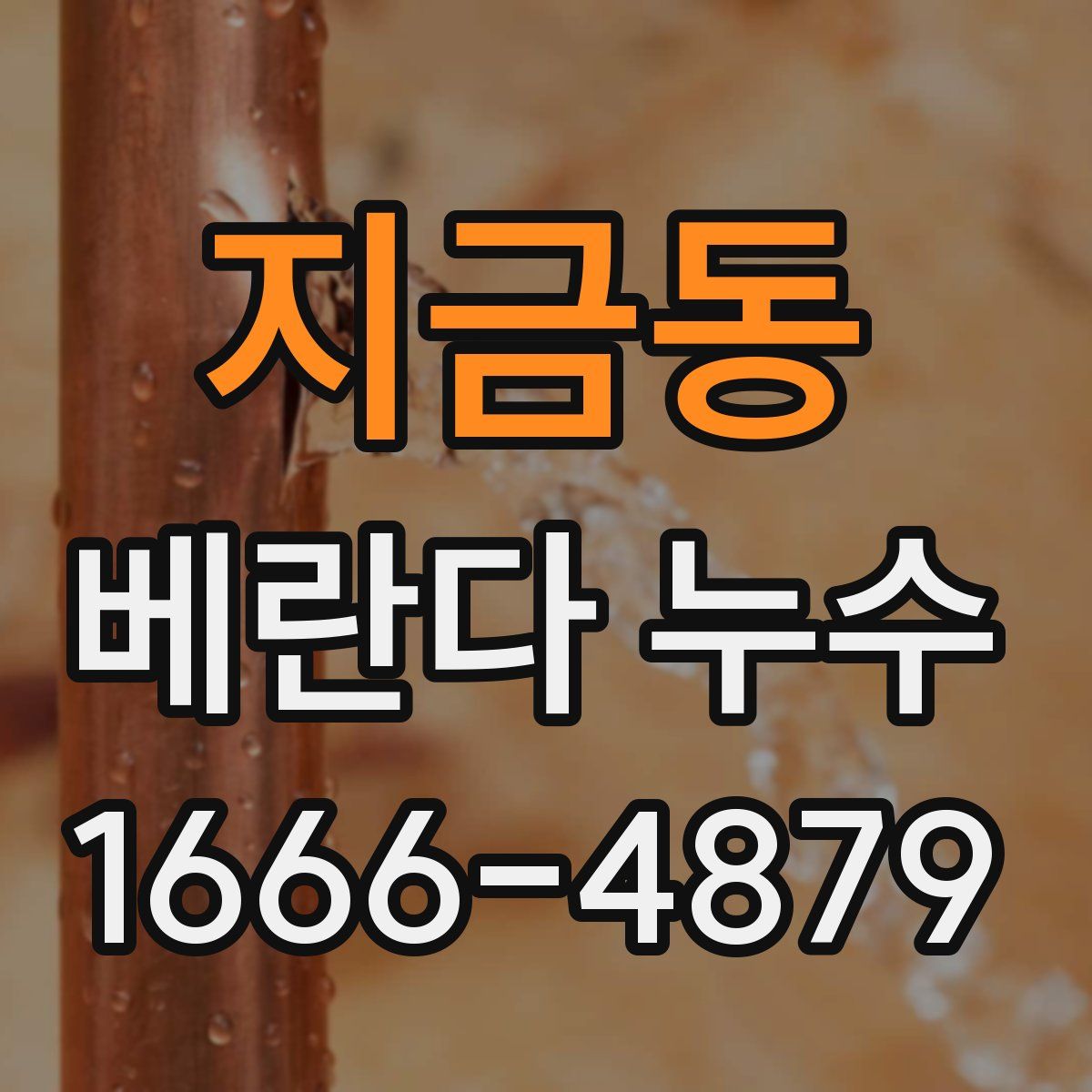 지금동 베란다 누수