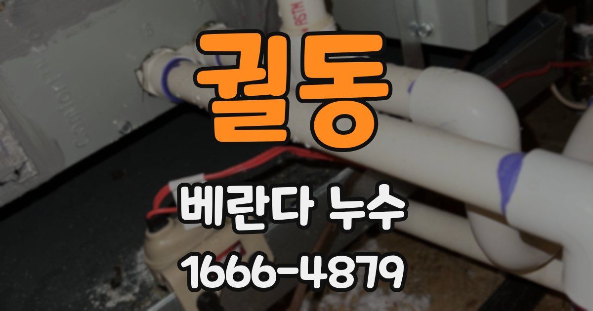 궐동 베란다 누수