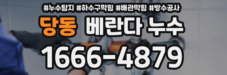 당동 베란다 누수