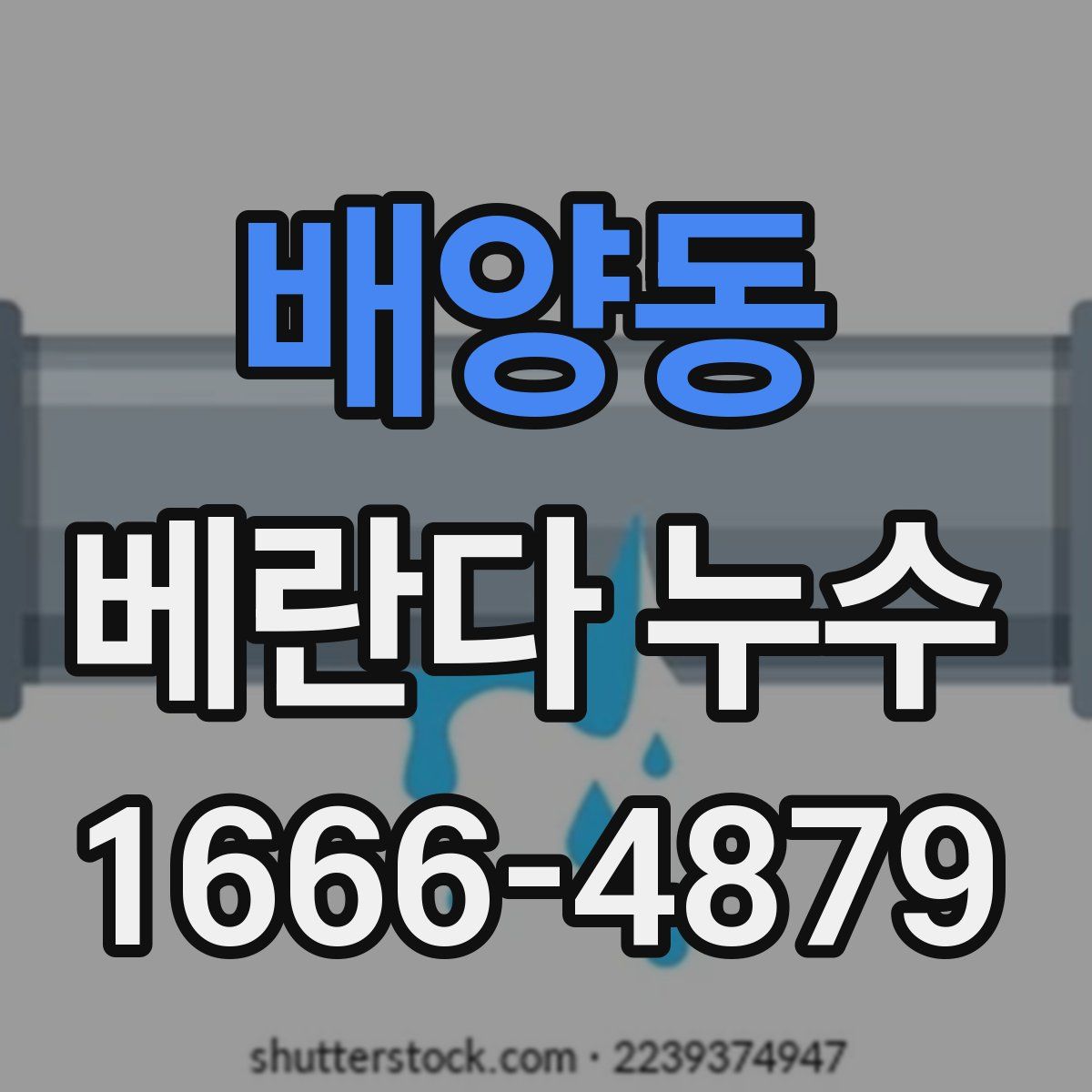 배양동 베란다 누수