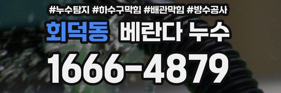 회덕동 베란다 누수