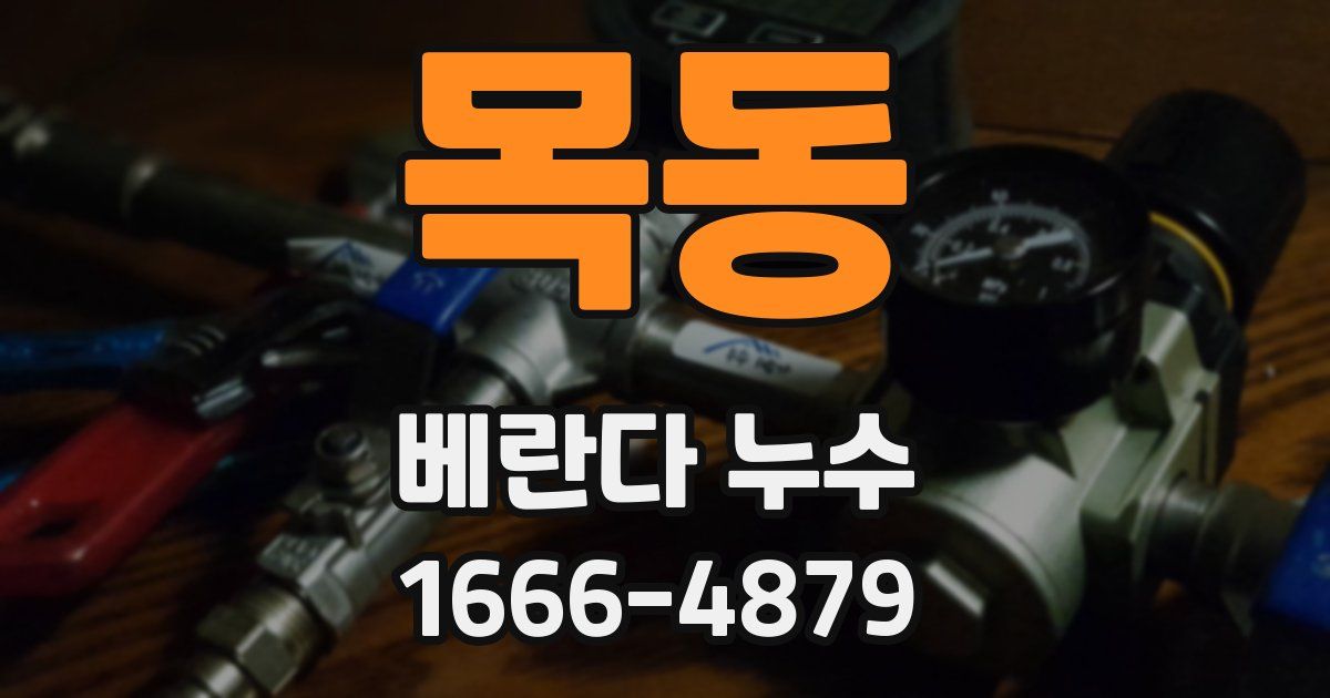 목동 베란다 누수