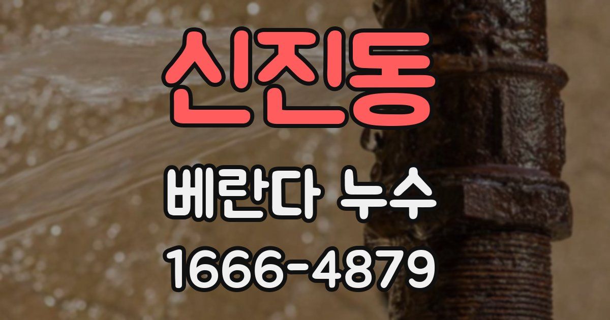 신진동 베란다 누수