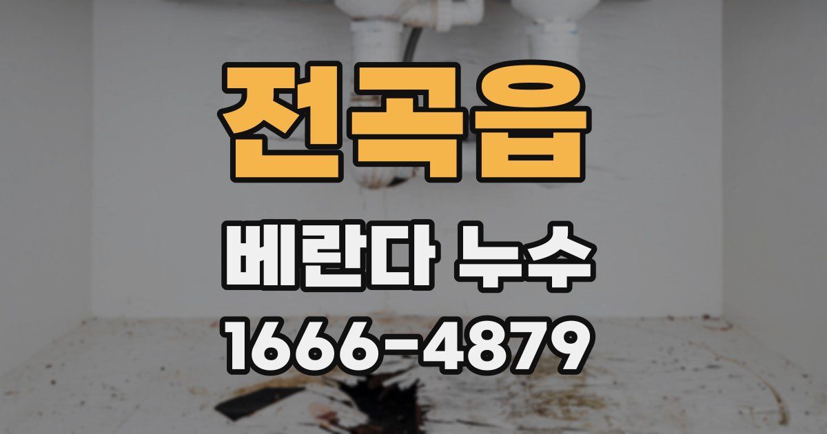 전곡읍 베란다 누수
