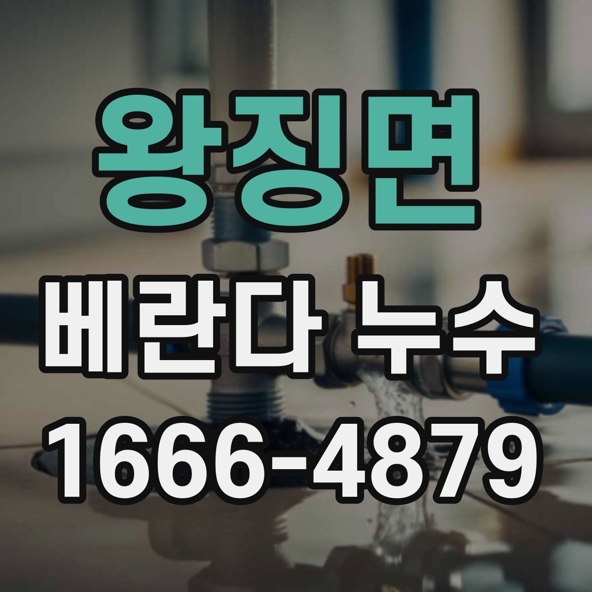 왕징면 베란다 누수