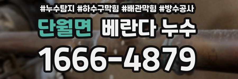 단월면 베란다 누수