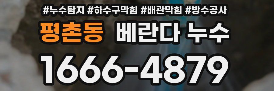 평촌동 베란다 누수