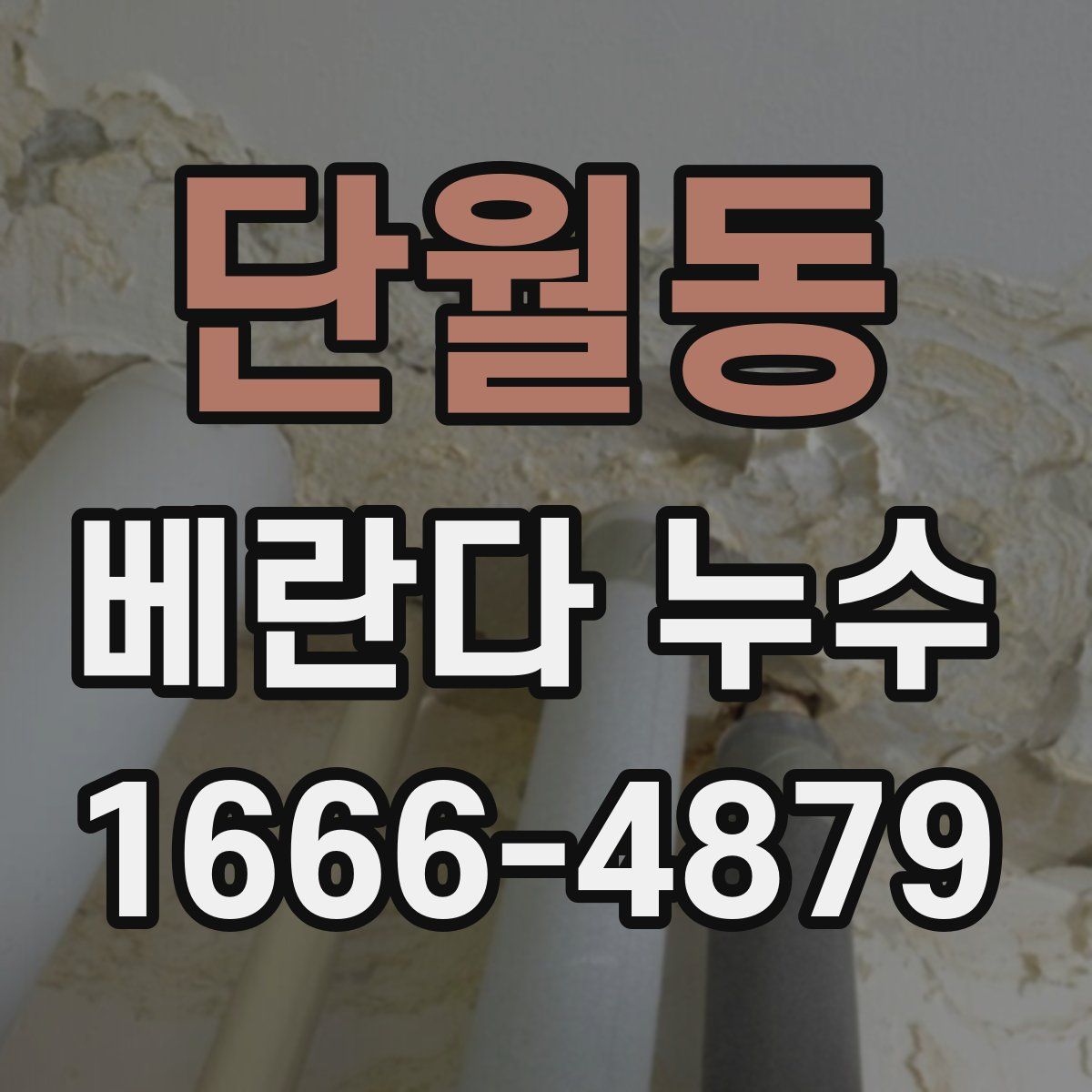 단월동 베란다 누수