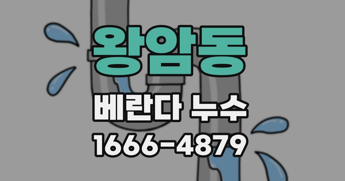왕암동 베란다 누수
