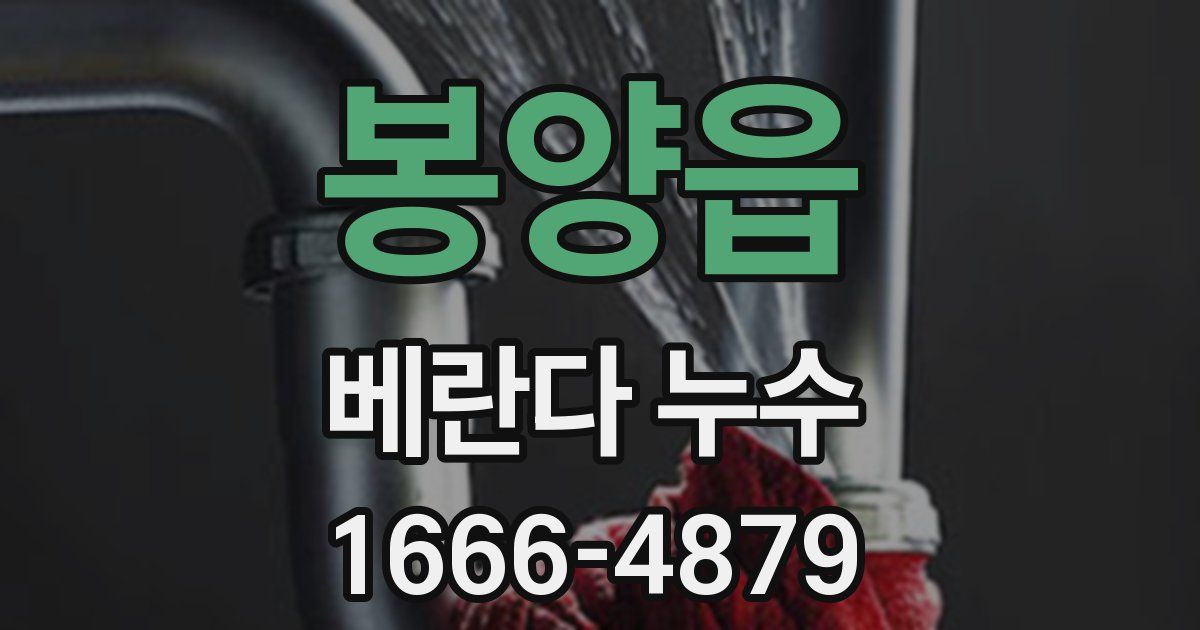 봉양읍 베란다 누수