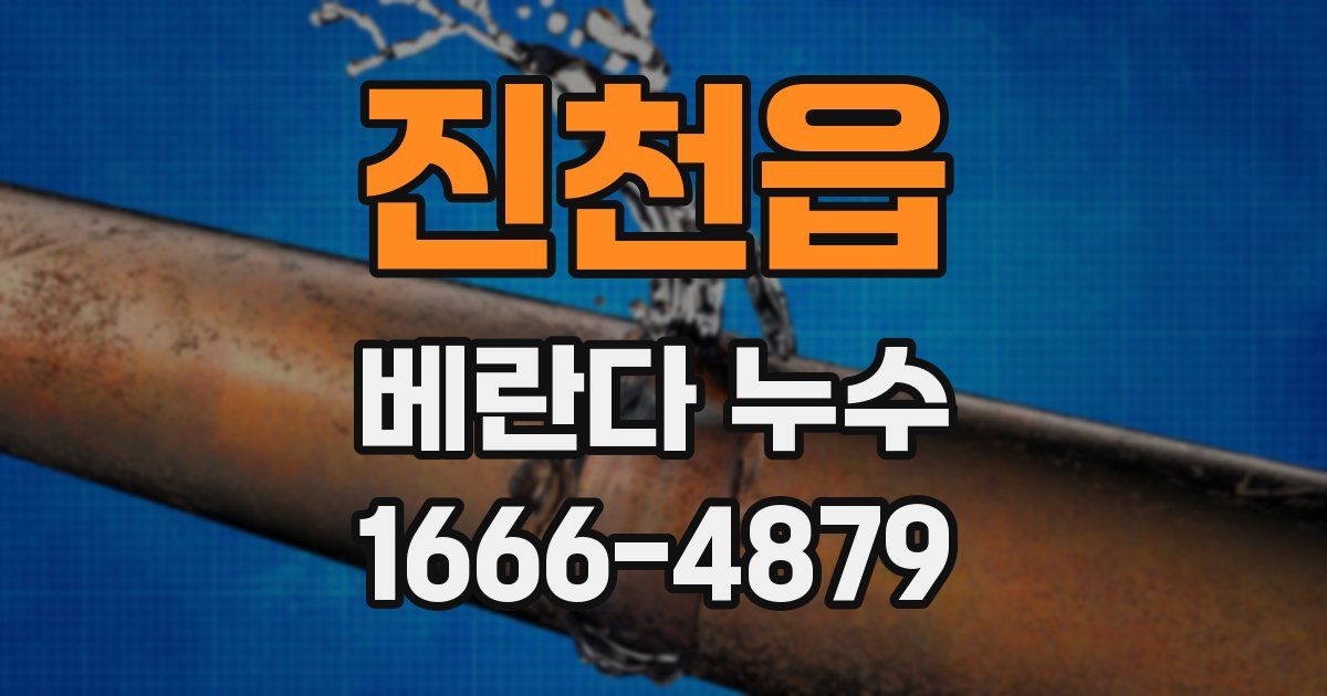진천읍 베란다 누수