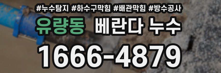 유량동 베란다 누수