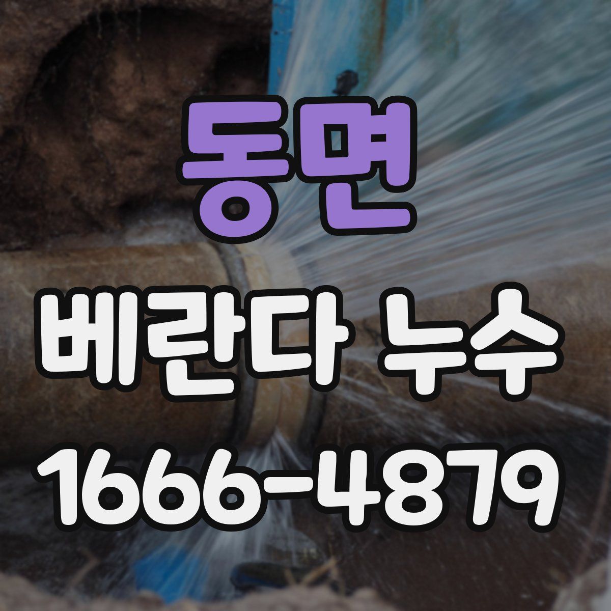 동면 베란다 누수