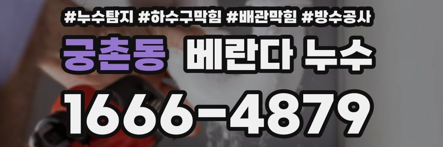 궁촌동 베란다 누수