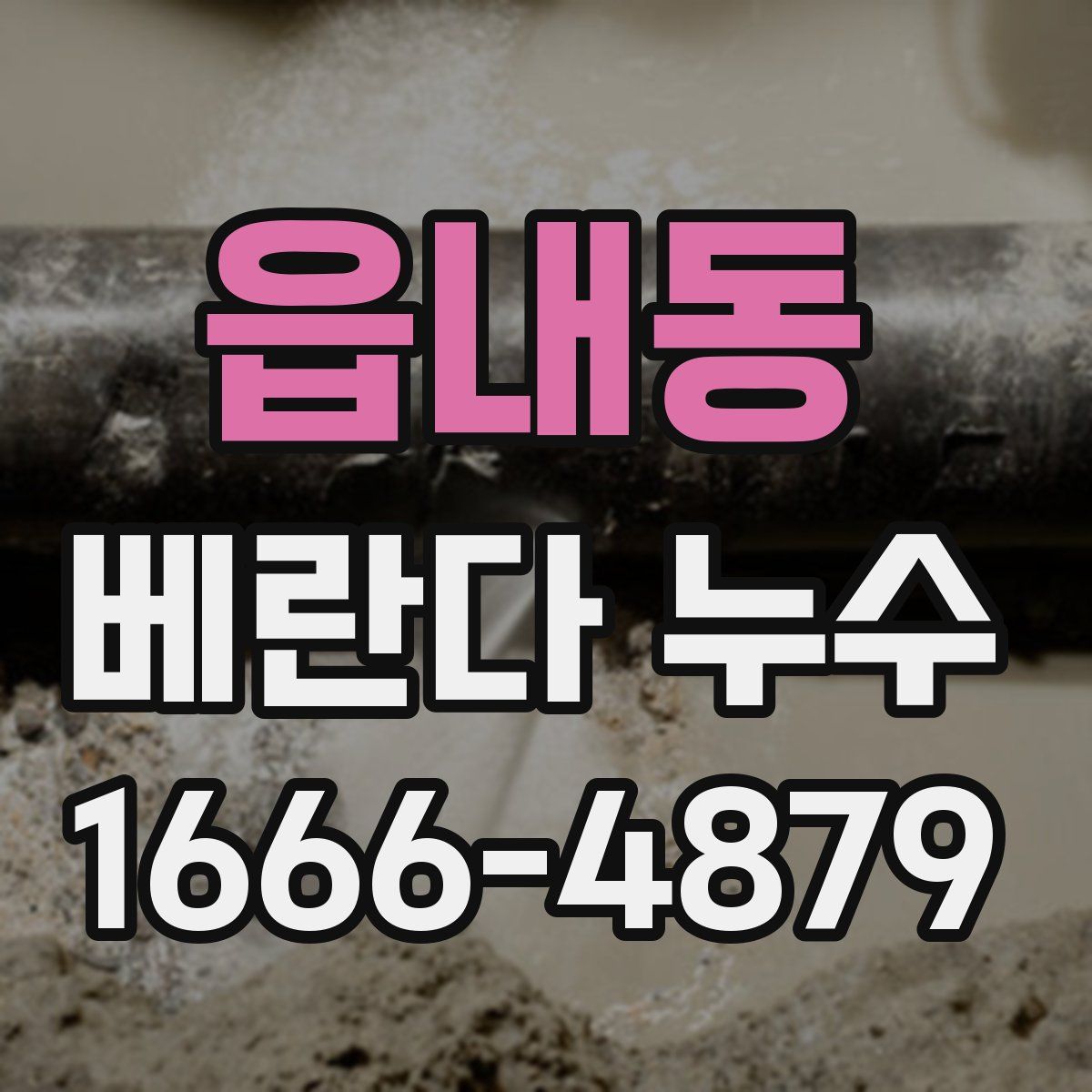 읍내동 베란다 누수