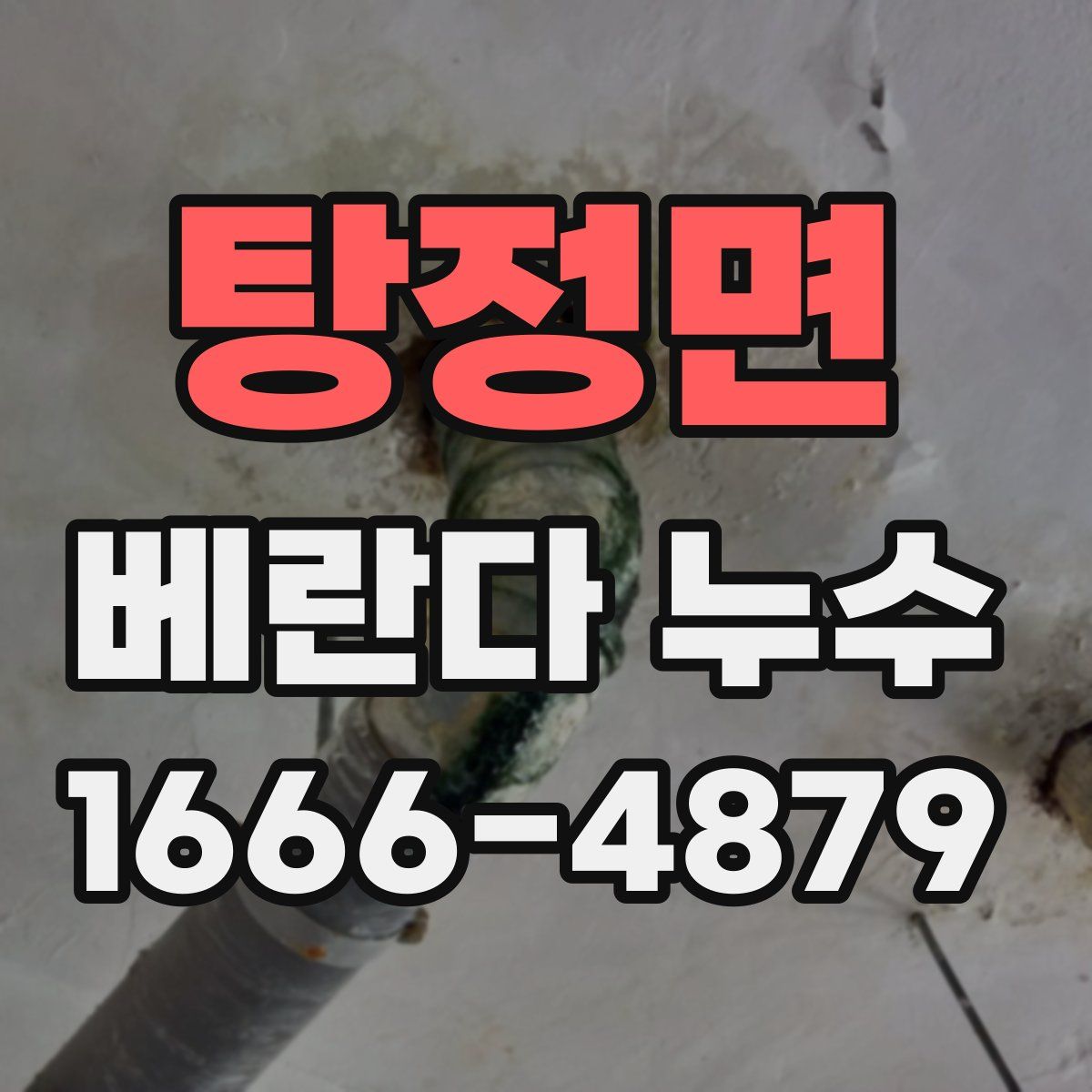 탕정면 베란다 누수