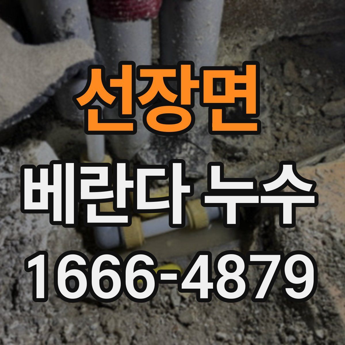 선장면 베란다 누수