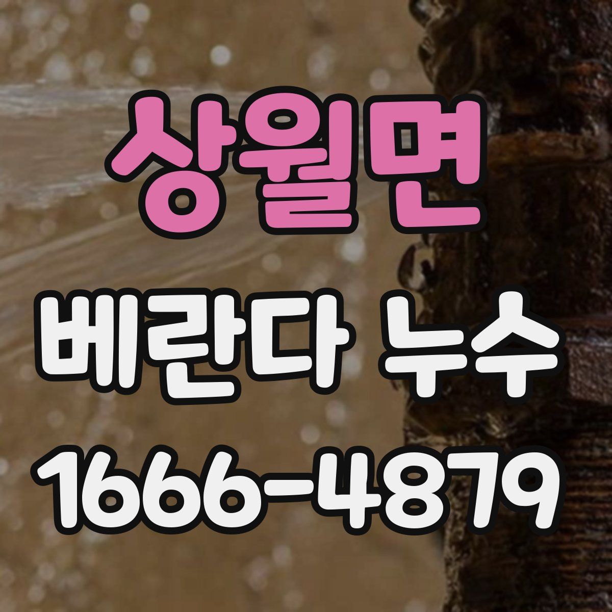 상월면 베란다 누수