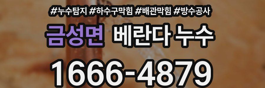 금성면 베란다 누수