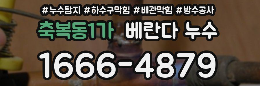 축복동1가 베란다 누수