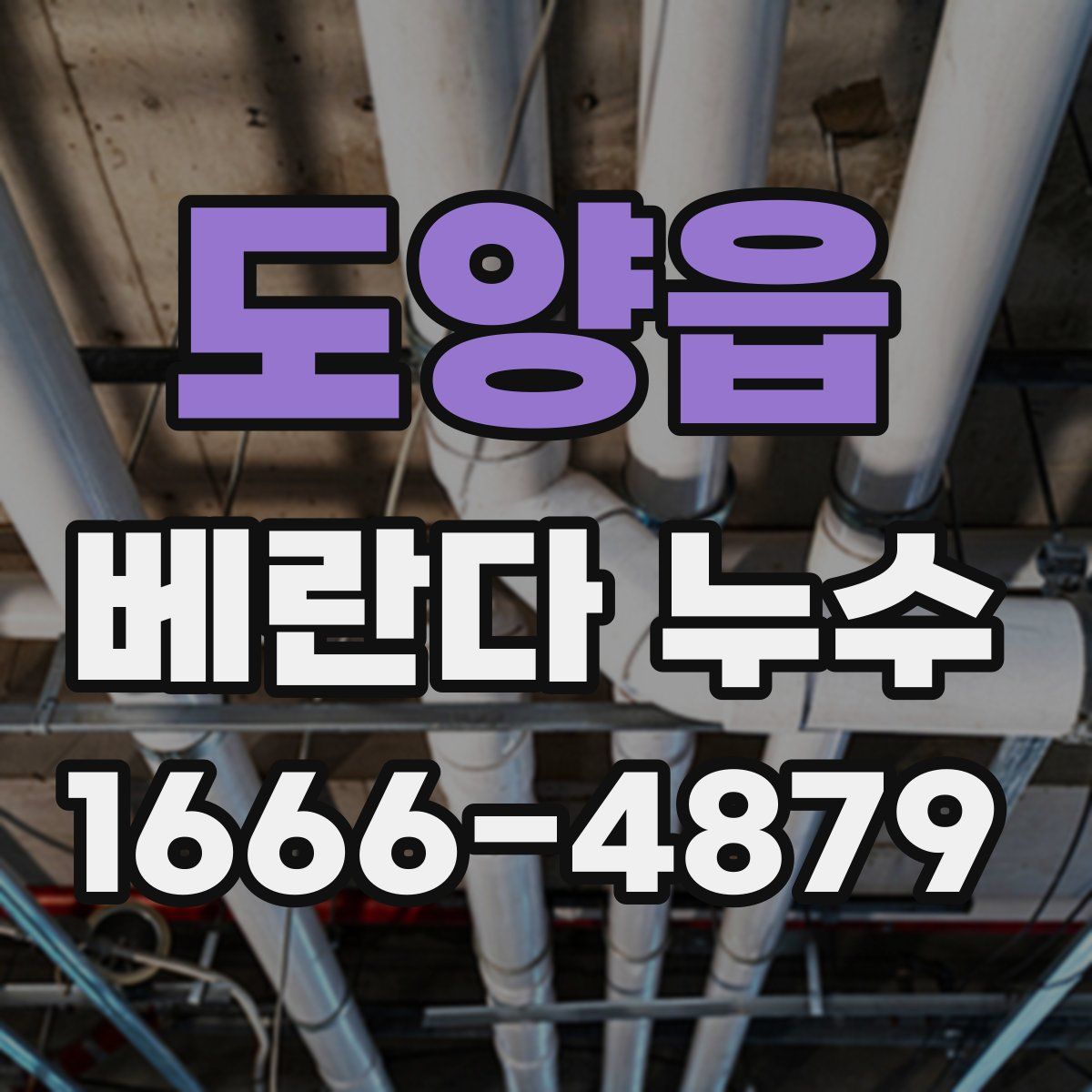 도양읍 베란다 누수