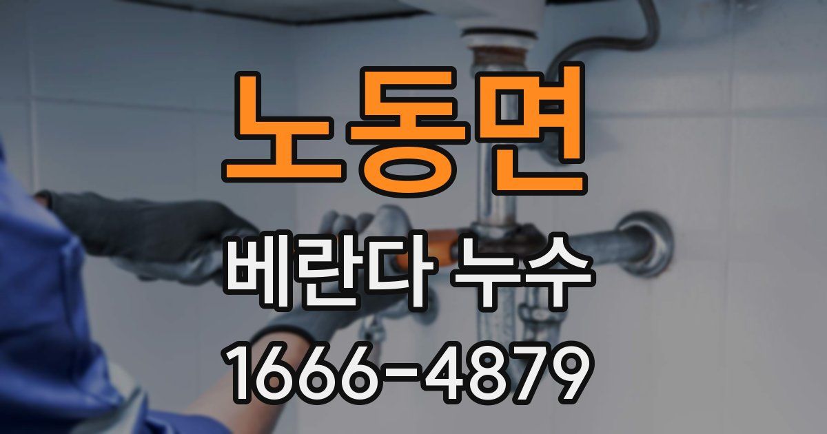 노동면 베란다 누수