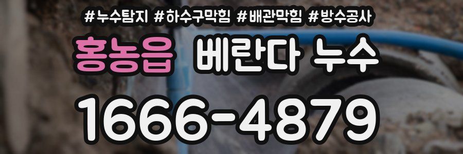 홍농읍 베란다 누수