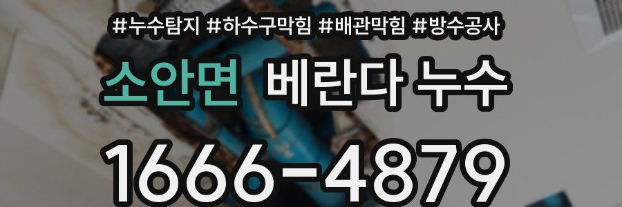 소안면 베란다 누수