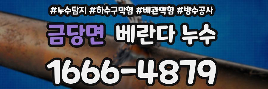 금당면 베란다 누수
