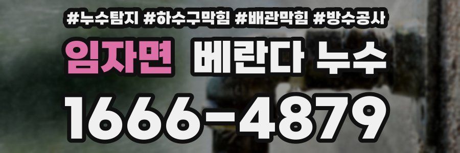 임자면 베란다 누수