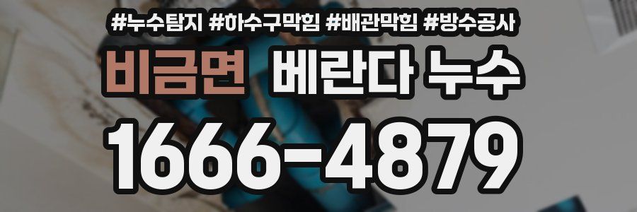 비금면 베란다 누수