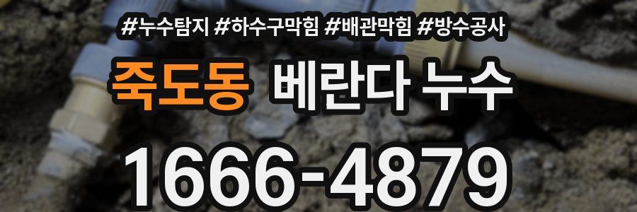 죽도동 베란다 누수