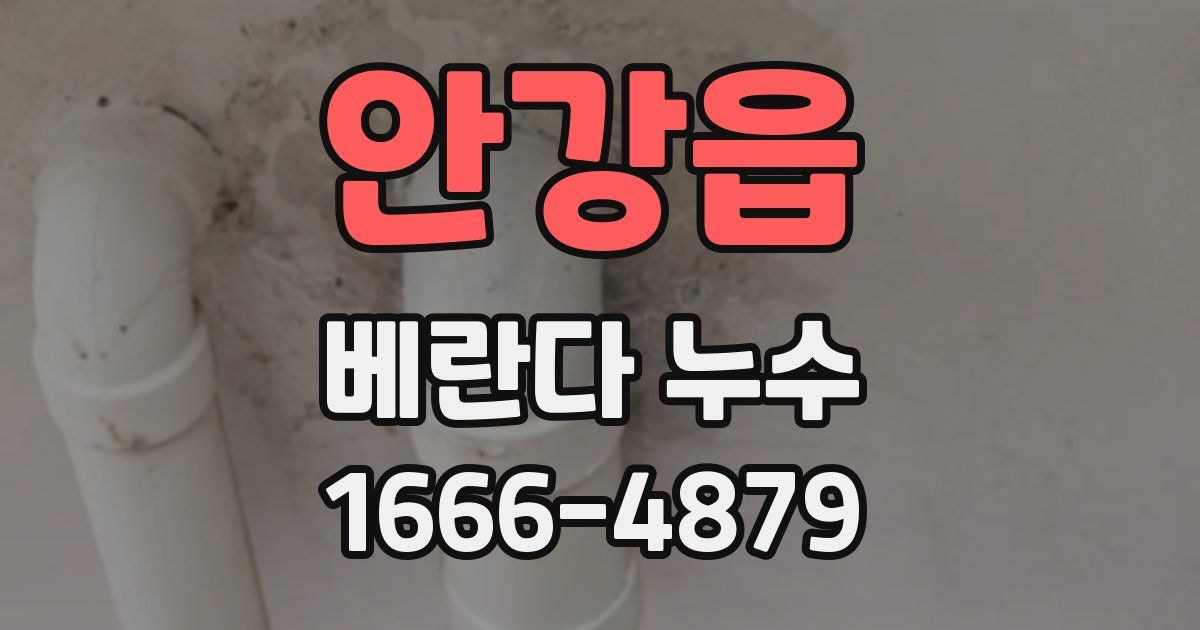 안강읍 베란다 누수