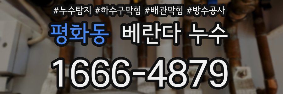 평화동 베란다 누수