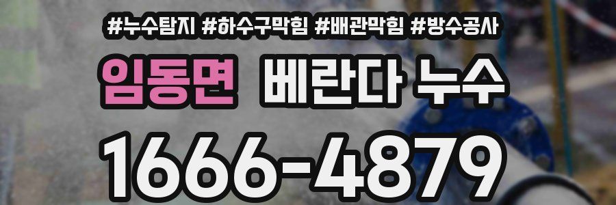 임동면 베란다 누수