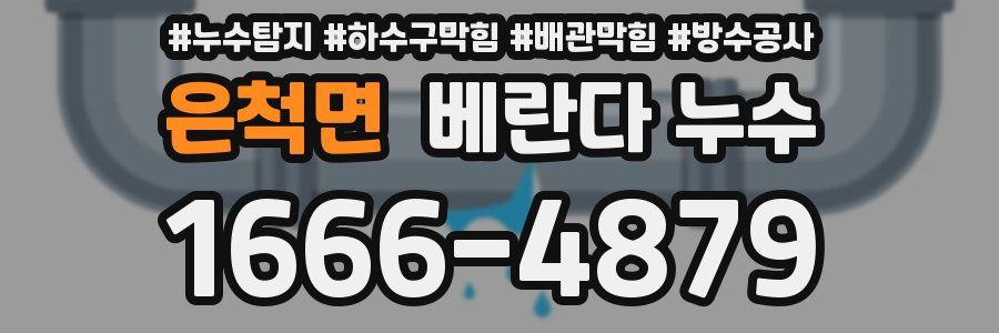 은척면 베란다 누수